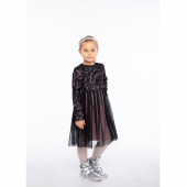 Детское платье для девочки Vidoli от 5 до 7 лет Черный G-21883W