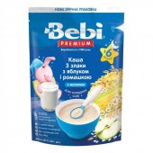 Каша злаковая Bebi Premium Молочная 3 злака с яблоком и ромашкой 200 г 1105086