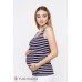 Майка для беременных и кормящих Юла мама Miley Синий NR-20.061
