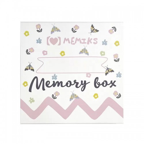 Альбом для новорожденных Memiks Привет, малышка! Memory Box Мелкие цветы M014