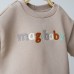 Свитшот бодик для детей Magbaby Juice с длинным рукавом и начесом 0-18 мес Бежевый 100858