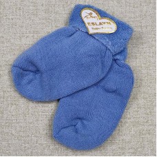 Детские махровые носки для новорожденных Aleyna Голубой 0-6 мес н-24 56-68 см 9