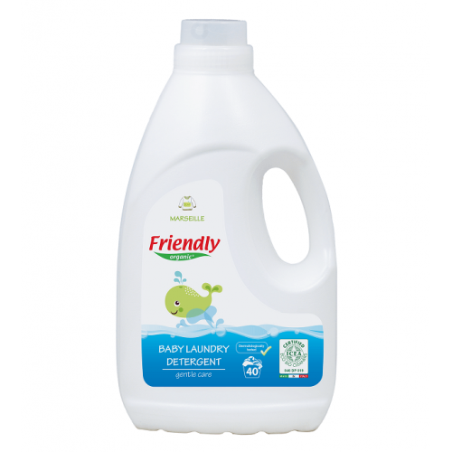 Жидкий гель для стирки Friendly Organic Laundry Detergent Marseille Марсельское мыло 2000 мл FR2281