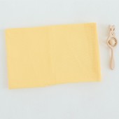 Фланелевая пеленка для детей ELA Textile&Toys Желтый 100х80 см DF001Y