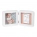 Набор для создания оттиска Baby Art Рамка двойная Белая 3601097100