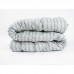 Одеяло зимнее двуспальное Руно Grey Braid 172х205 см Серый Р316.52_Grey Braid