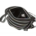 Женская сумка летняя Zipit Medium Black & Rainbow Teeth Черный ZBD-8