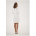 Платье для беременных и кормящих Dianora со складками Белый 2208 0001