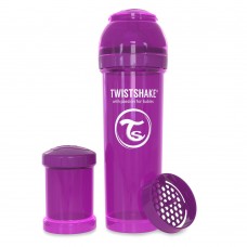 Бутылочка для кормления Twistshake 4+ мес Фиолетовый 330 мл 78017