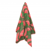Пляжное полотенце из микрофибры Emmer 90х140 см Peper Зеленый/Красный Peper90*140