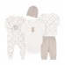 Набор одежды для новорожденных Bembi 1 - 3 мес Интерлок Бежевый КП250
