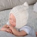 Вязаная шапка для новорожденных Magbaby Tress на трикотаже Бежевый 102825