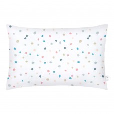 Детская наволочка на подушку Cosas 40х60 см Белый/Розовый ColorBlots_40