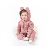 Детский костюм из трехнитки Bunny BOX Тедди Пудровый от 0 до 9 мес 017056