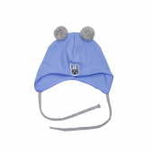 Демисезонная шапка детская Smil Голубой 6 месяцев - 2 года 118533