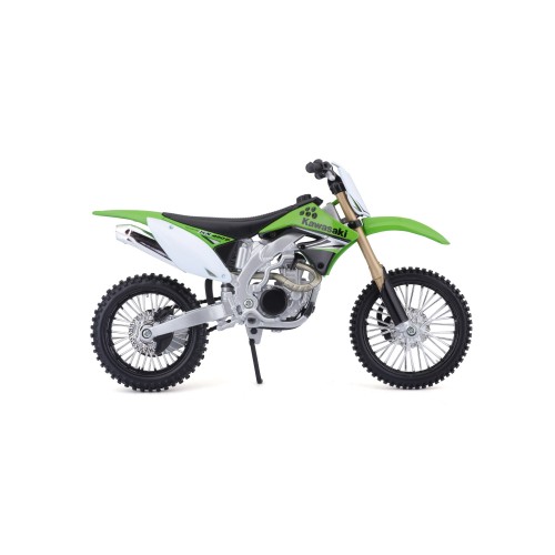 Модель мотоцикла Maisto Kawasaki KX 450F 1:12 Зеленый 31101-16