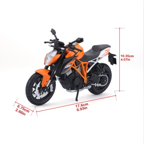 Модель мотоцикла Maisto Super Duke R 1290 1:12 Оранжевый 31101-21