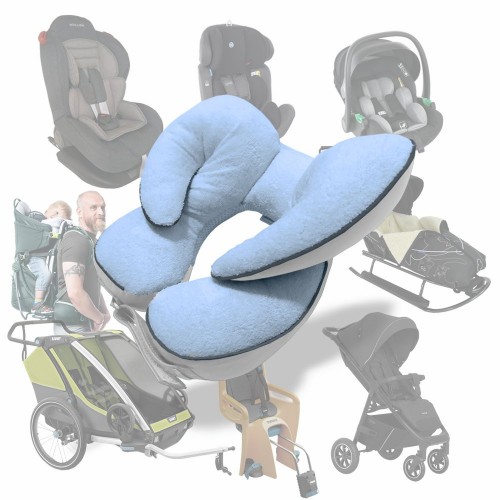 Подушка в коляску и автокресло Ontario Baby Baby Travel Elite Pillow Белый ART-0000669