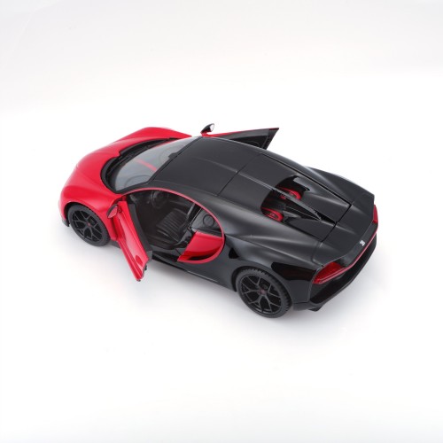 Модель машинки Maisto Bugatti Chiron Sport 1:24 Черный/Красный 31524 black/red