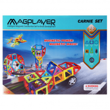 Конструктор Magplayer Магнитный набор 98 шт MPA-98