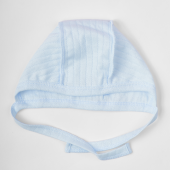 Детская шапочка для новорожденных Krako Ажур Голубой от 0 до 3 мес 4035H11