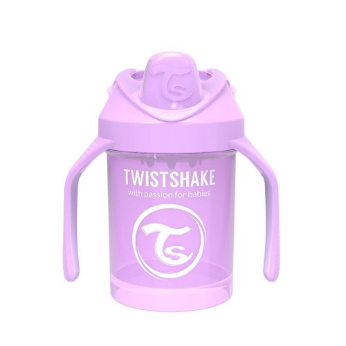 Чашка непроливайка Twistshake 4+ мес Мини Сиреневый 230 мл 78270