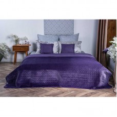 Покрывало на кровать Руно VeLour Violet 150х220 см Фиолетовый 360.55_Violet