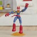 Игровая фигурка Hasbro Marvel Мстители Бенди Avn Bend And Flex Captain Marvel 15 см E7377_E7872