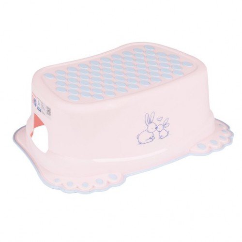 Ступенька детская Tega baby Зайчики Розовый KR-006-104