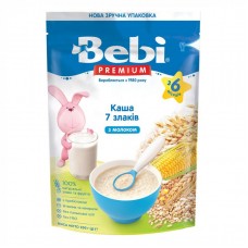 Каша злаковая Bebi Premium Молочная 7 злаков 200 г 1105062
