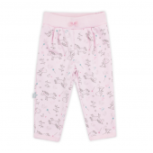 Штанишки для девочки SMIL, возраст от 6 до 18 месяцев, нежно-розовые с рисунком