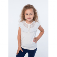 Детская блузка для девочки Vidoli от 7 до 12 лет Молочный G-19598S