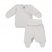 Набор одежды Minikin SIMPLE для недоношенных и маловесных малышей Интерлок Серый 2427103