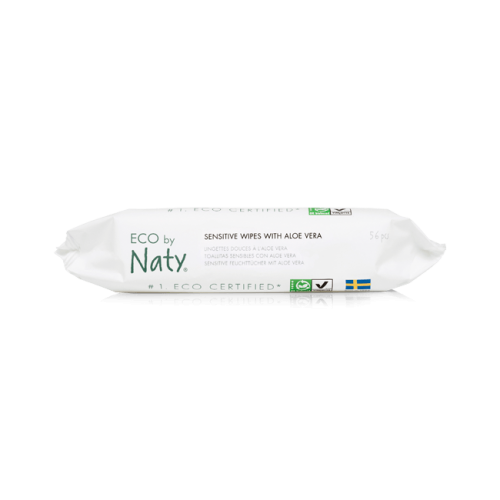 Салфетки Naty 245036 с алоэ 56 шт