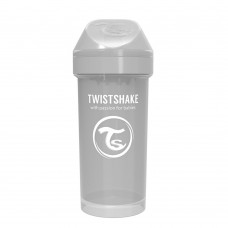 Чашка непроливайка Twistshake 12+ мес Серый 360 мл 78284