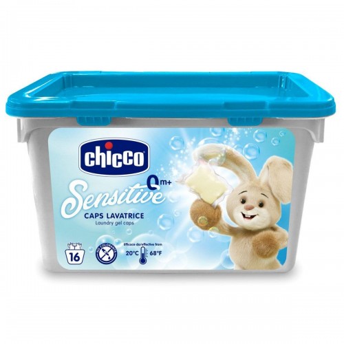 Капсулы для стирки детского белья Chicco Sensitive 16 шт 10104.00