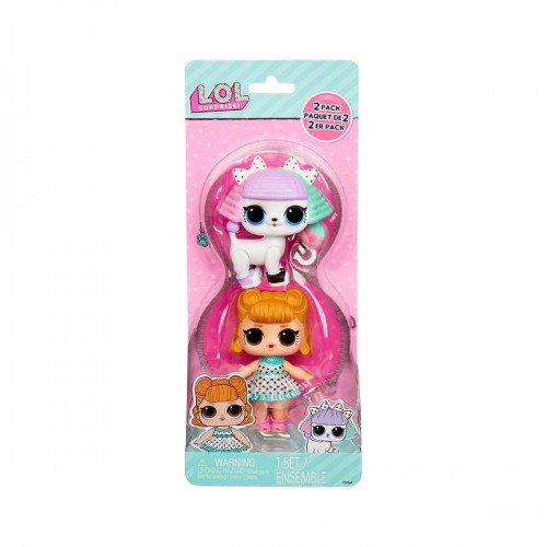Игровой набор кукла L.O.L. Surprise! OPP Tot + Pet Джиттербаг и Пупста 987826