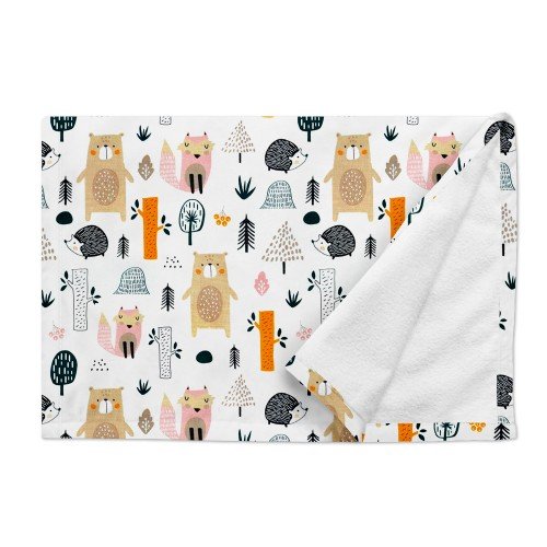 Непромокаемая пеленка Cosas Diaper Forest Beige 70х120 см