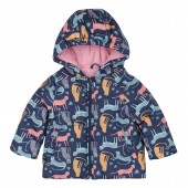 Куртка демисезонная детская Bembi Autumn 2023 1 - 1,5 лет Плащевка Синий/Розовый КТ314