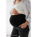 Джинсы МОМ для беременных Юла Мама Florence Темно-серый DM-32.031