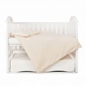 Детское постельное белье в кроватку Twins Romantic Светло-бежевый 3024-R-001