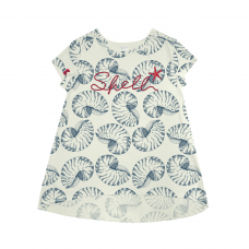 Детская футболка для девочки Smil Молочный от 5 до 6 лет 110433
