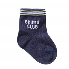 Носки с надписью Brums Club, Brums Italy синие 00 - до 9 см