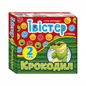 Настольная игра Твістер + Крокодил Видавництво Ранок 6+ лет 489134