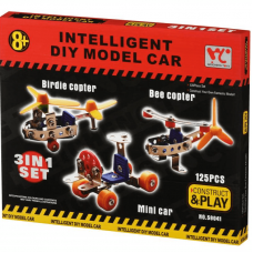 Металлический конструктор Same Toy Inteligent DIY Model Car 3 в 1 58041Ut