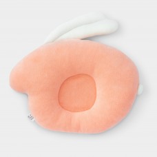 Ортопедическая подушка для новорожденных ELA Textile&Toys Кролик Персиковый P001PEACH
