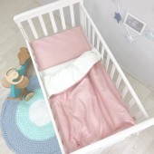 Детское постельное белье в кроватку Маленькая Соня Универсальный Пудровый 0300245