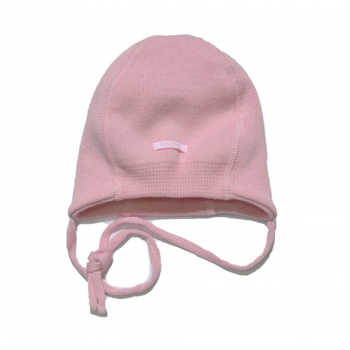 Вязаная шапочка MaxiMo розовая