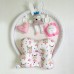 Кокон для новорожденных Happy Luna BabyNest Plush Зайчик 3 Розовый 0114