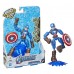 Игровая фигурка Hasbro Marvel Мстители Бенди Avn Bend And Flex Captain America 15 см E7377_E7869